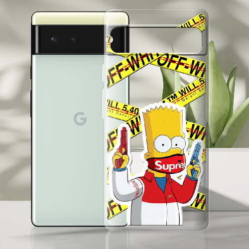 Чехол BoxFace Google Pixel 6 White Bart