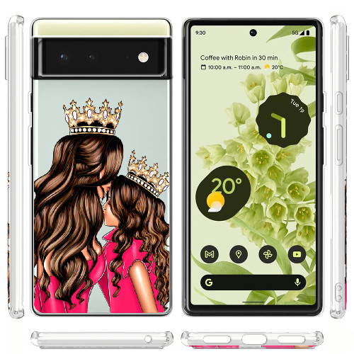 Чехол BoxFace Google Pixel 6 Queen and Princess