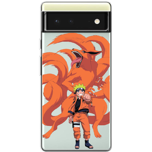 Чехол BoxFace Google Pixel 6 Naruto and Kurama