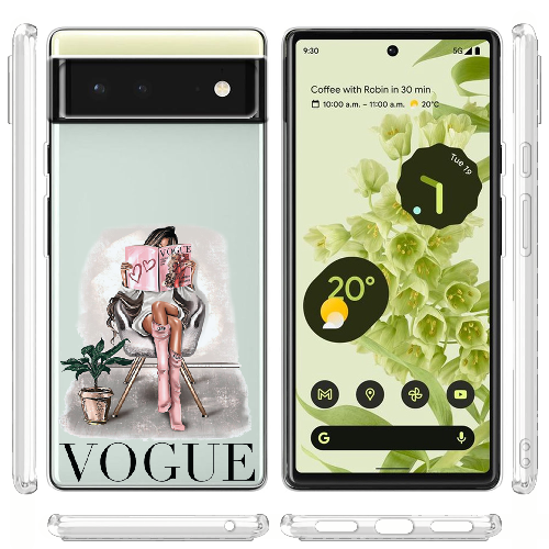 Чехол BoxFace Google Pixel 6 Модель из VOGUE