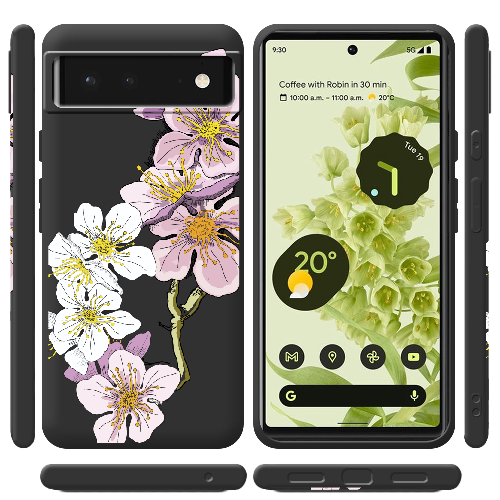 Чехол BoxFace Google Pixel 6 Cherry Blossom