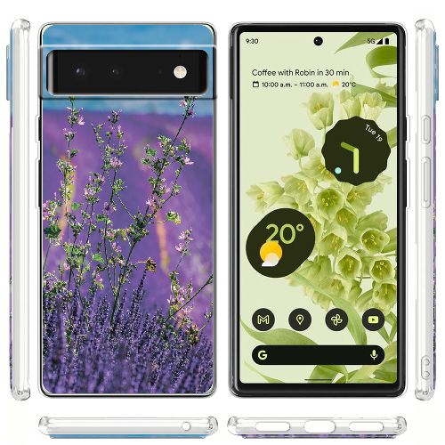 Чехол BoxFace Google Pixel 6 Lavender Field