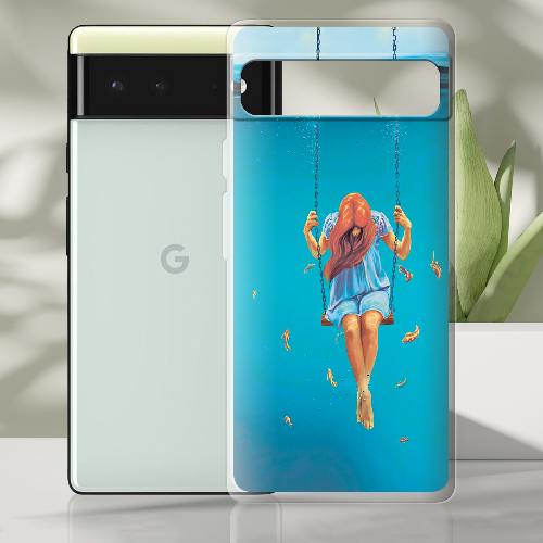 Чехол BoxFace Google Pixel 6 Girl In The Sea
