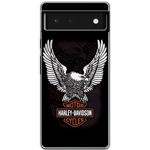 Чехол BoxFace Google Pixel 6 Harley Davidson and eagle
