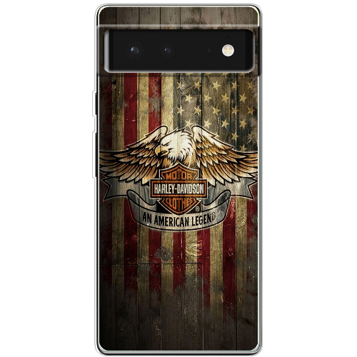 Чехол BoxFace Google Pixel 6 Harley Davidson An American Legend