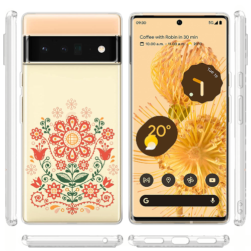 Чехол BoxFace Google Pixel 6 Pro Ukrainian Ornament