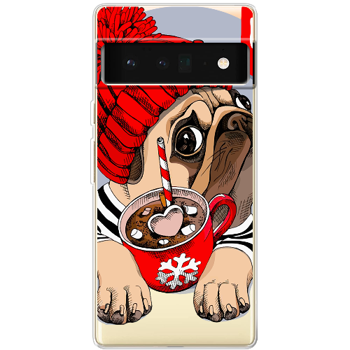 Чехол BoxFace Google Pixel 6 Pro Winter Puggy