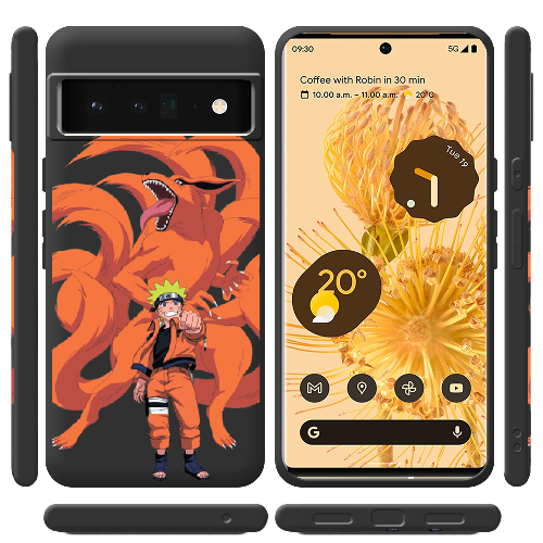 Чехол BoxFace Google Pixel 6 Pro Naruto and Kurama