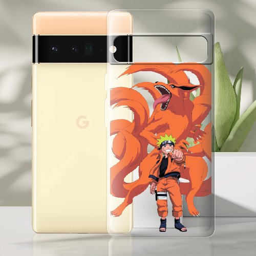 Чехол BoxFace Google Pixel 6 Pro Naruto and Kurama