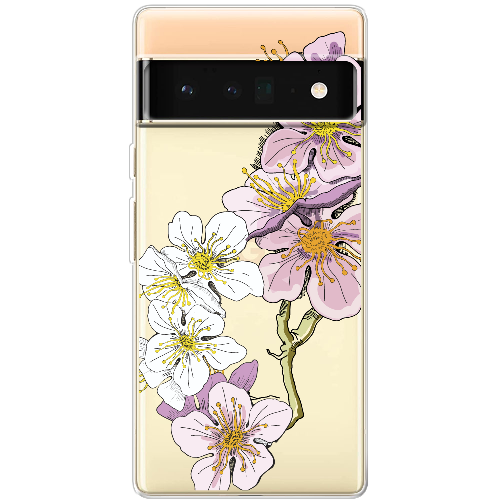 Чехол BoxFace Google Pixel 6 Pro Cherry Blossom