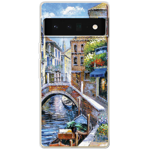 Чехол BoxFace Google Pixel 6 Pro Венеция картина Импрессионизм
