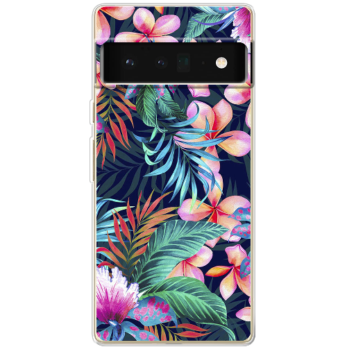 Чехол BoxFace Google Pixel 6 Pro flowers in the tropics