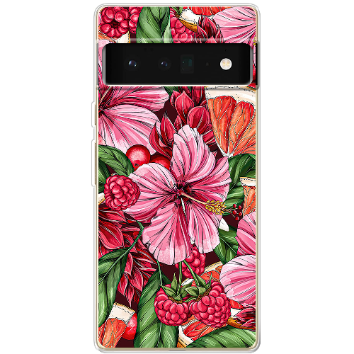 Чехол BoxFace Google Pixel 6 Pro Tropical Flowers