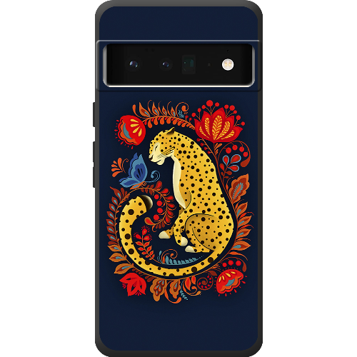 Чехол BoxFace Google Pixel 6 Pro Petrykivka Leopard