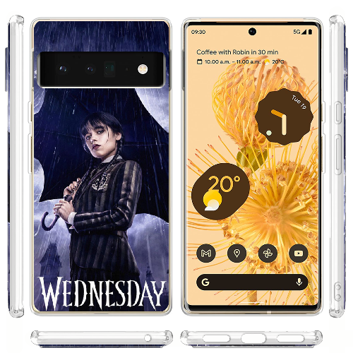 Чехол BoxFace Google Pixel 6 Pro Wednesday Addams