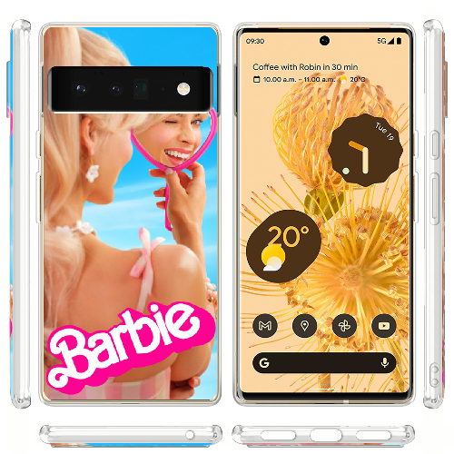 Чехол BoxFace Google Pixel 6 Pro Barbie 2023