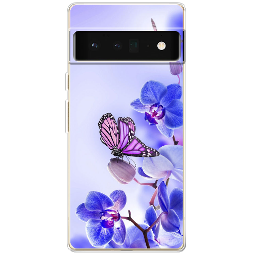 Чехол BoxFace Google Pixel 6 Pro Orchids and Butterflies