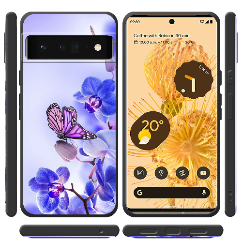 Чехол BoxFace Google Pixel 6 Pro Orchids and Butterflies