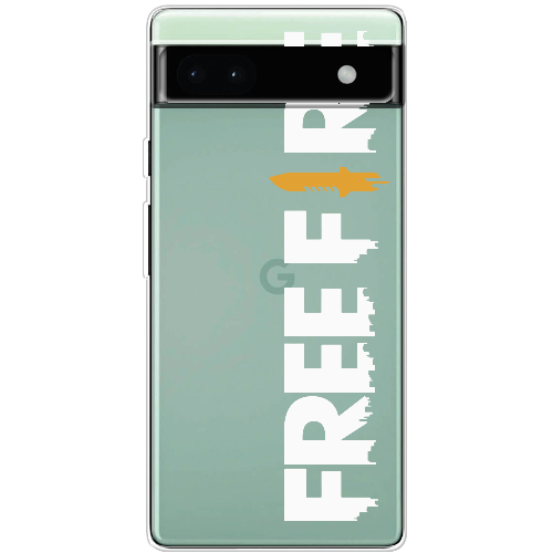 Чехол BoxFace Google Pixel 6A Белый Free Fire