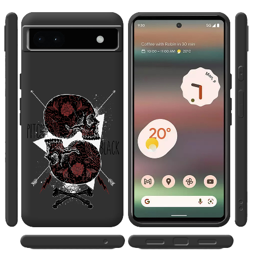 Чехол BoxFace Google Pixel 6A Pitch black