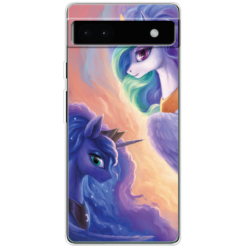 Чехол BoxFace Google Pixel 6A My Little Pony Rarity Princess Luna