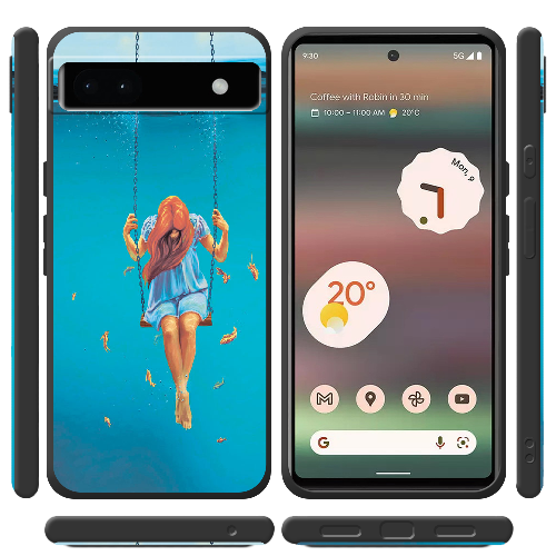 Чехол BoxFace Google Pixel 6A Girl In The Sea