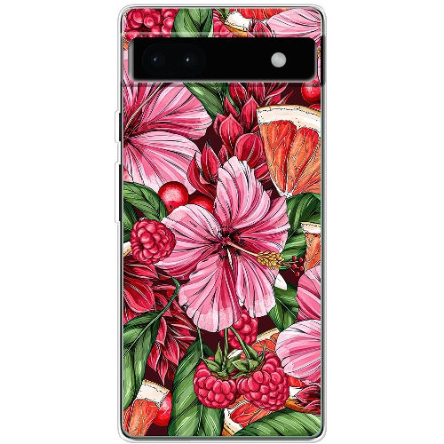 Чехол BoxFace Google Pixel 6A Tropical Flowers