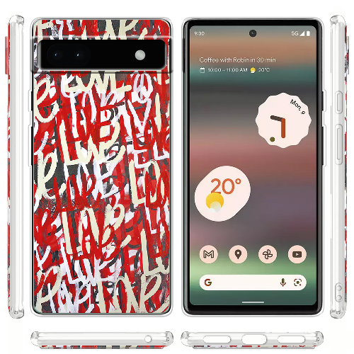 Чехол BoxFace Google Pixel 6A Love Graffiti