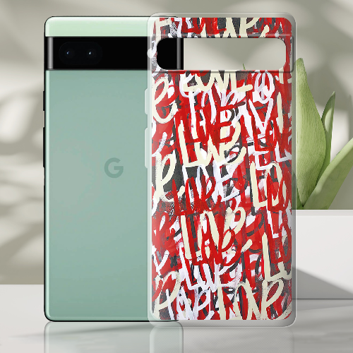 Чехол BoxFace Google Pixel 6A Love Graffiti