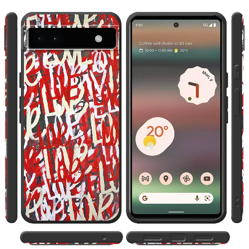 Чехол BoxFace Google Pixel 6A Love Graffiti