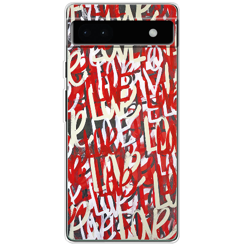 Чехол BoxFace Google Pixel 6A Love Graffiti