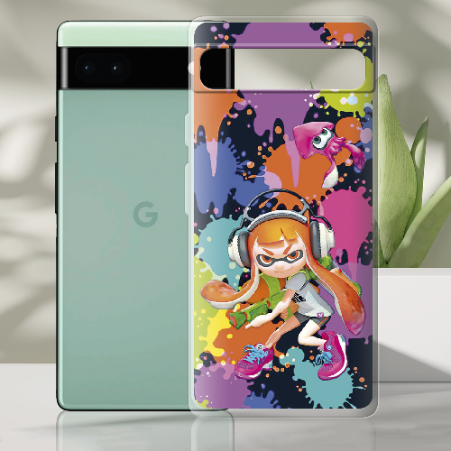 Чехол BoxFace Google Pixel 6A Splatoon Inklings