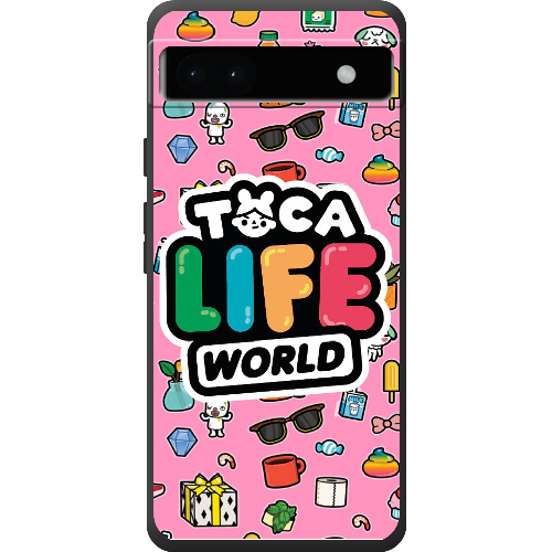 Чехол BoxFace Google Pixel 6A Toca Boca Life World