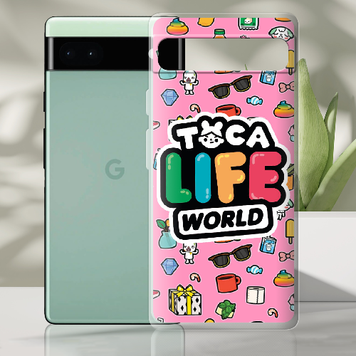 Чехол BoxFace Google Pixel 6A Toca Boca Life World