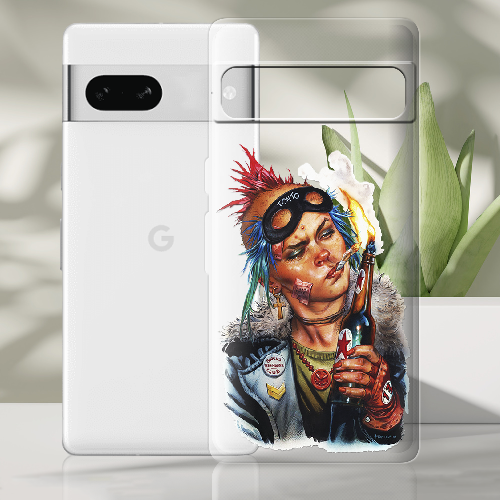 Чехол BoxFace Google Pixel 7A Tanker Girl