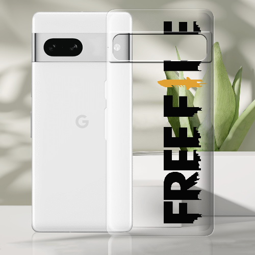 Чехол BoxFace Google Pixel 7A Черный Free Fire