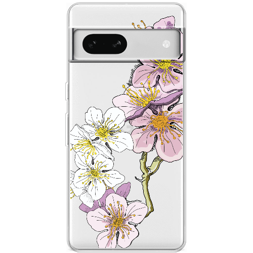 Чехол BoxFace Google Pixel 7A Cherry Blossom