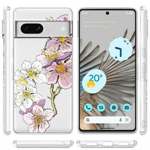 Чехол BoxFace Google Pixel 7A Cherry Blossom