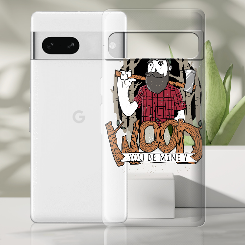 Чехол BoxFace Google Pixel 7A Wood you be mine