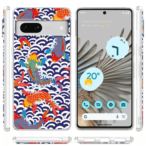 Чехол BoxFace Google Pixel 7A Koi Fish