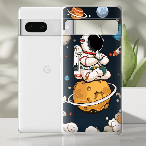Чехол BoxFace Google Pixel 7A Astronaut
