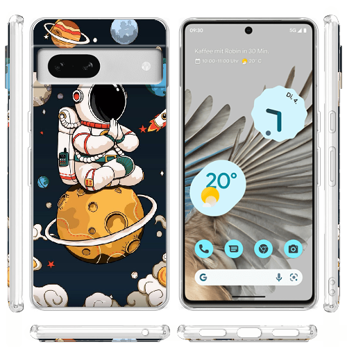 Чехол BoxFace Google Pixel 7A Astronaut