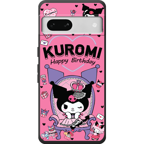 Чехол BoxFace Google Pixel 7A День народження Kuromi