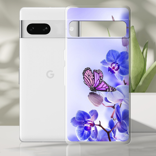 Чехол BoxFace Google Pixel 7A Orchids and Butterflies