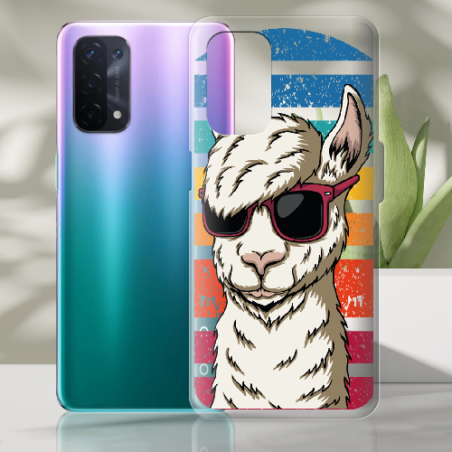 Чехол Boxface OPPO A54 5G Стильна Лама