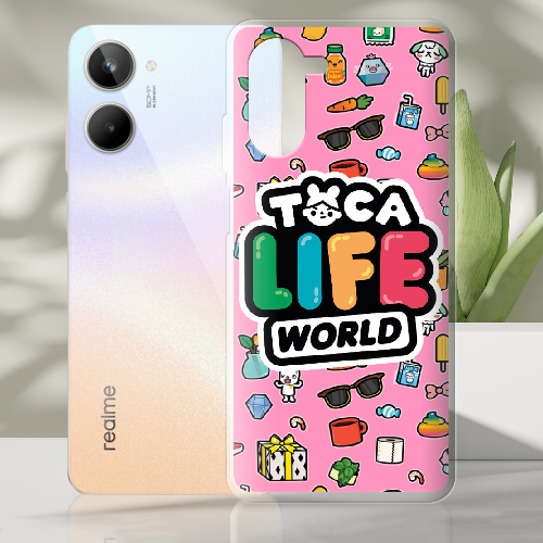 Чехол BoxFace Realme 10 4G Toca Boca Life World