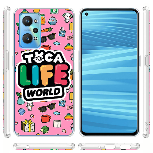 Чехол BoxFace Realme GT2 Toca Boca Life World