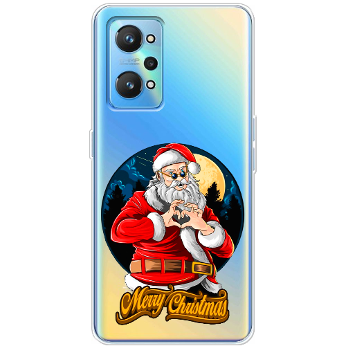 Чехол BoxFace Realme GT Neo 2 Cool Santa and heart