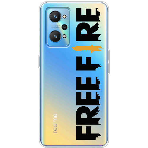 Чехол BoxFace Realme GT Neo 2 Черный Free Fire