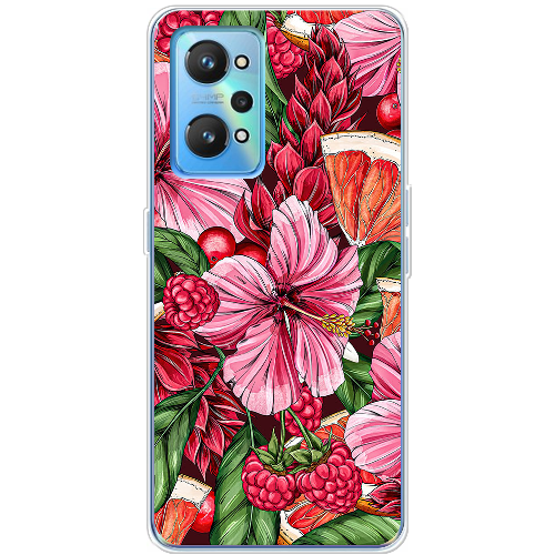 Чехол BoxFace Realme GT Neo 2 Tropical Flowers